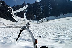 3000m. n.p.m. Lodowiec pod Grossglocknerem