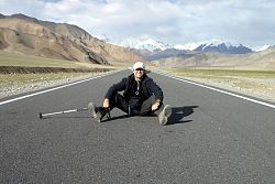  Arek na Karakorum Highway.