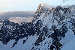 ... o poranku Aiguille Verte
