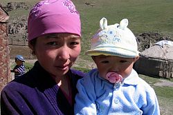  Kirgiska mama ... :-)