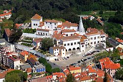 Zamek, rezydencja królów portugalskich Sintra